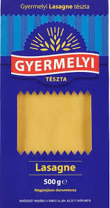 Gyermelyi Lasagne 500g
