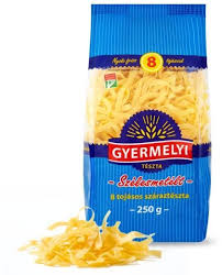 Gyermelyi Szélesmetélt 250g